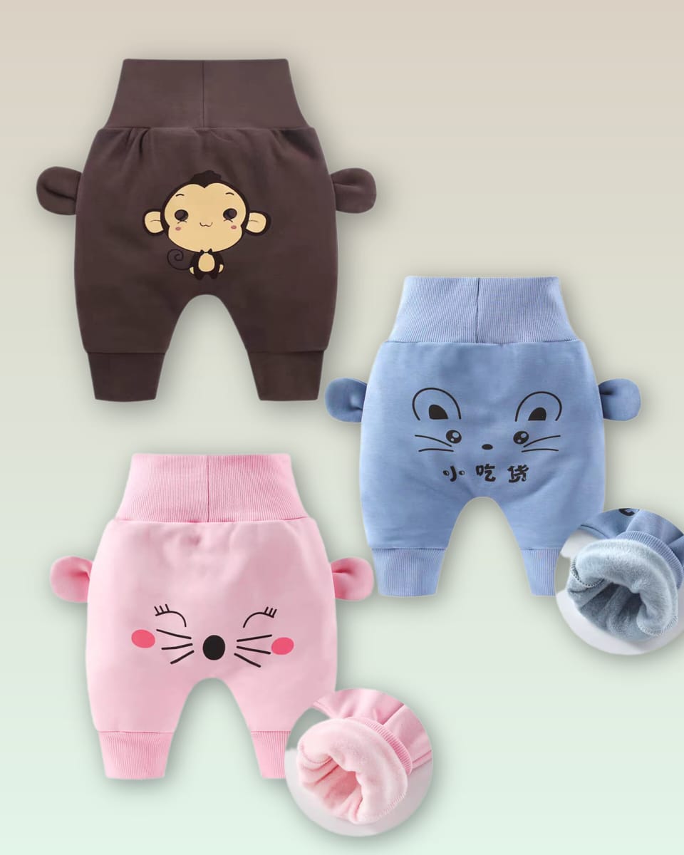 3 pcs বেবি  প্যান্ট ❄️🍼